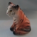 Фигурка 11 см Тигр цветной (фарфор)